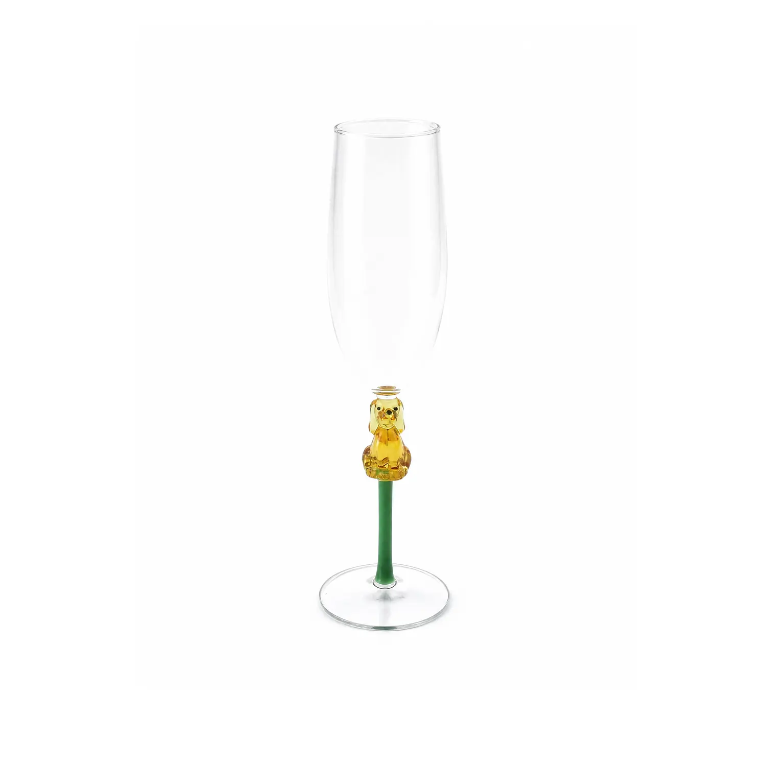 ZowieWare Dog Knot Bulbous Glass Juice Cup-1