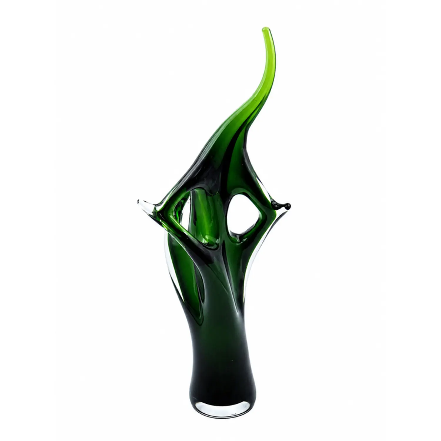 ZowieWare Handmade Liuli Green Demon Ornament-1