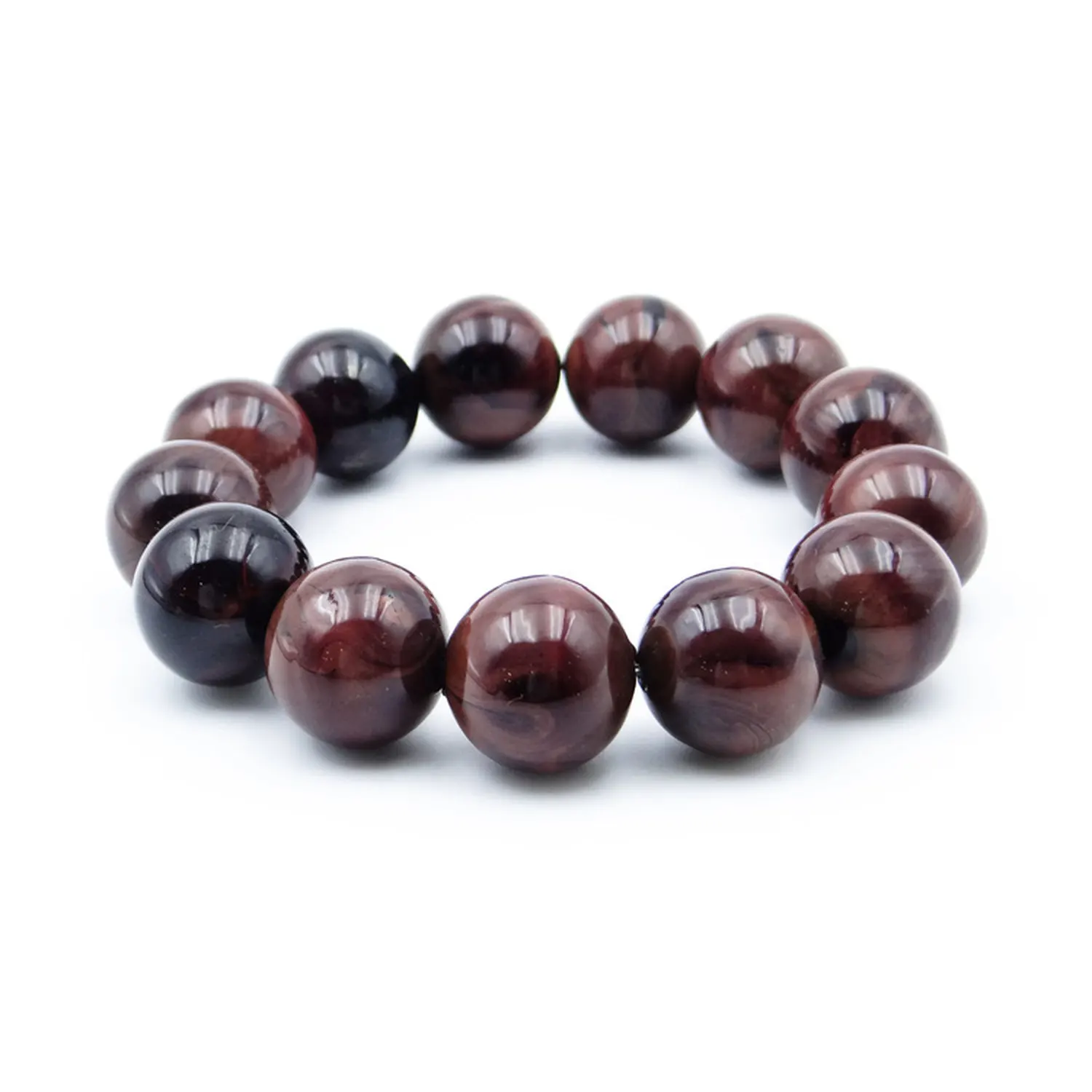 ZowieWare Traditional Liuli Faux Bloodstone Handmade Beads-1